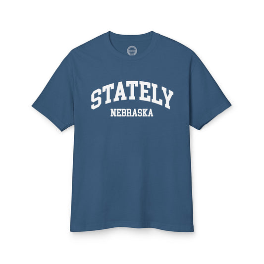 Nebraska Faded Cotton Tee