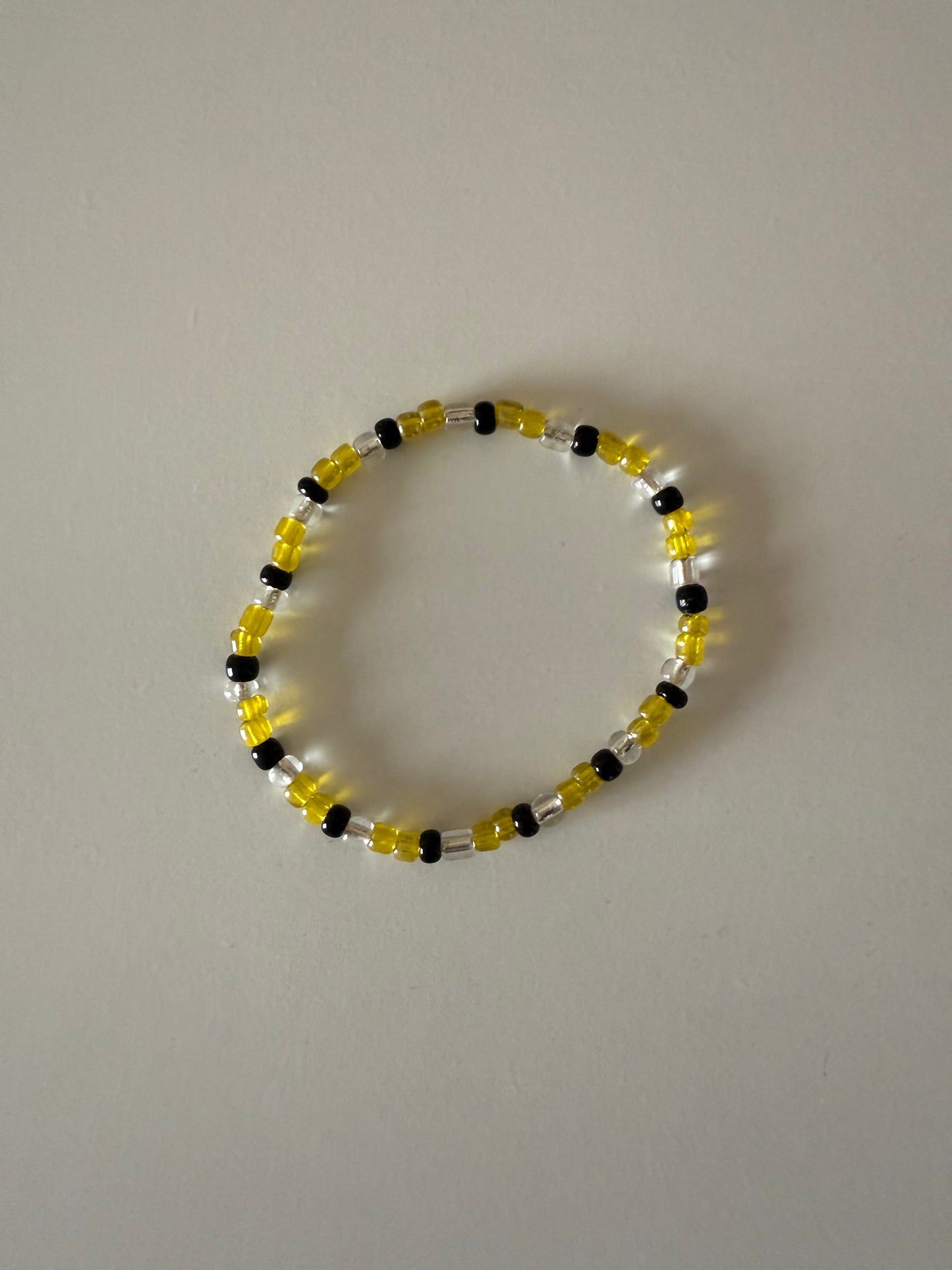 Cornfield Yellow Beaded Bracelet
